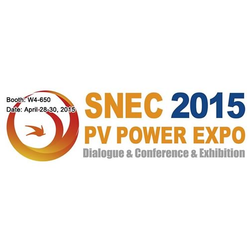 Please visit us at SNEC 2015 in Shanghai